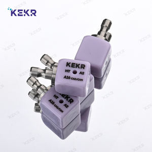 Materiales <span class=keywords><strong>CAD</strong></span>/CAM KEKR A16, Bloques de Cerámica de Disilicato de Litio Dental, Bloque de Vidrio para Implantes con Orificio Ht Lt - Product Image 4