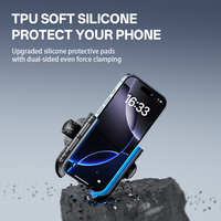 Support de téléphone pour moto Kewig, installation sur la tige du rétroviseur, pratique, support de téléphone pour vélo, verrouillage de sécurité à haute vitesse