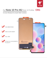 Layar Sentuh Ponsel OEM FLYCDI Pantalla LCD Touch Screen untuk Xiaomi Redmi Note 10 Lite Note 10 Pro
