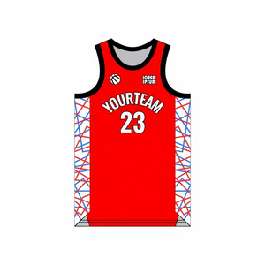 शीर्ष 3 डी कढ़ाई 100% पॉलिएस्टर बास्केटबॉल जर्सी की लुभावनी त्वरित शुष्क आस्तीन वाली वर्दी खेल टीमों प्रशंसकों के लिए तैयार जहाज - Product Image 2