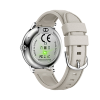 Montre connectée AK107 la plus récente 2026, directement de l'usine, écran HD 1,19 pouces, appels Bluetooth, IPX8, fréquence cardiaque, SpO2, multisports, suivi du sommeil, commande vocale IA, pour femmes, bracelet silicone