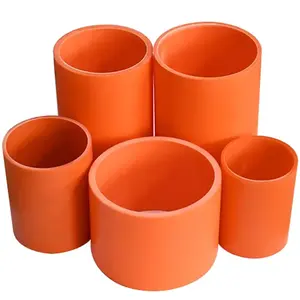 Orange Plastic Tube Electrical Ware Protection Pipe Power Cable Conduit Mpp Power Pipe