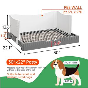 30 "* 22" Animais de Estimação Use Cães <span class=keywords><strong>Indoor</strong></span> Sem Vazamento Pee Pad Toalete Interno com Parede Alta Sem Derramamento Cats Litter Box - Product Image 3