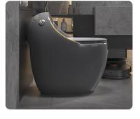 WC intelligent en céramique blanche monobloc avec chasse d'eau à siphon, siège chauffant, design moderne, à poser au sol - Vente en gros