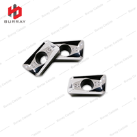 Plaquettes de fraisage CNC en carbure de tungstène APKT160408, outils de coupe indexables pour l'aluminium