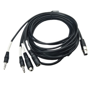 <span class=keywords><strong>Cable</strong></span> de serpiente macho <span class=keywords><strong>a</strong></span> hembra KL <span class=keywords><strong>XLR</strong></span> de 8 canales de 2M de alta calidad con chaqueta de PVC para proyector de altavoz de Audio de micrófono de escenario - Product Image 1