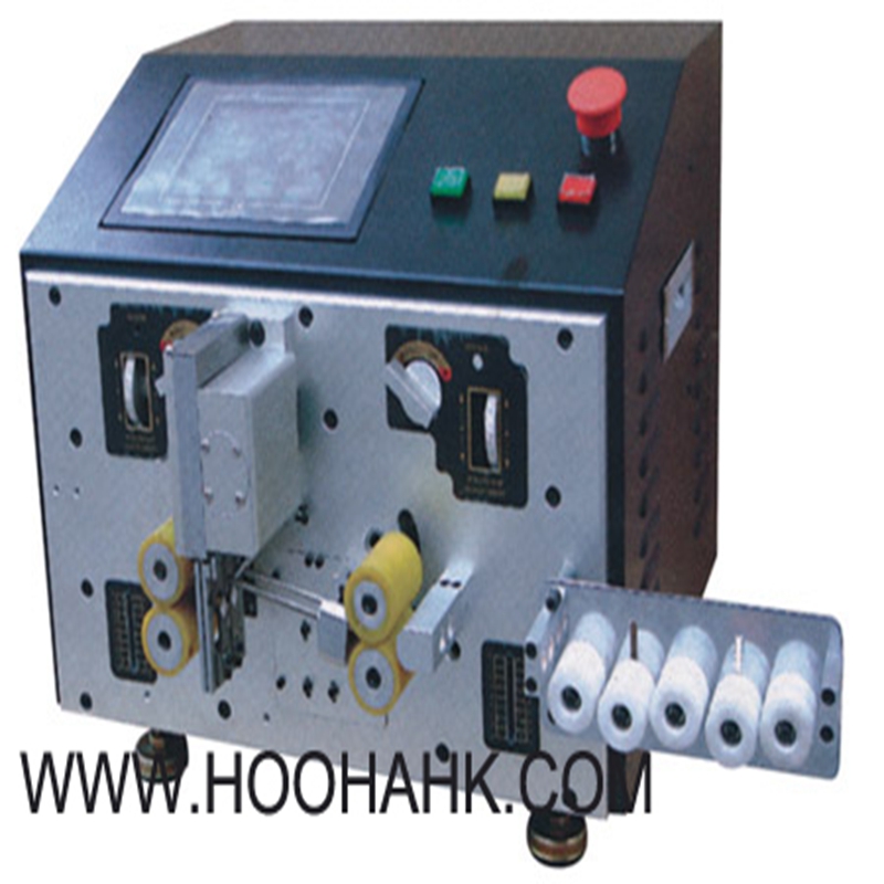 HH-620 Multi-stage computerized wire and cable cutting and stripping machine for power cable network cable