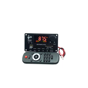 Amplificador SMJ DY-S100W 12V 50W*2, Placa de Decodificación Inalámbrica sin Pérdidas, Pantalla a Color con Grabación y Llamadas, USB/TF/<span class=keywords><strong>Radio</strong></span>/AUX - Product Image 1