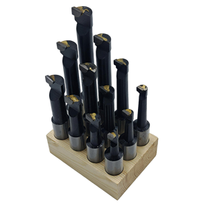 Набор из 9 шт. 12-мм стальных/твердосплавных расточных резцов для черновой обработки, для токарных станков, расточная оправка 2 дюйма (50 мм), НОВИНКА GLOWON - Product Image 2