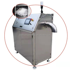 เครื่องผลิตเม็ดน้ำแข็งแห้งอุตสาหกรรมจาก Yanhui ความแม่นยำสูงการพ่นน้ำแข็งแห้งและความสดของอาหารทะเล380V 1.35KW รับประกัน1ปี - Product Image 5