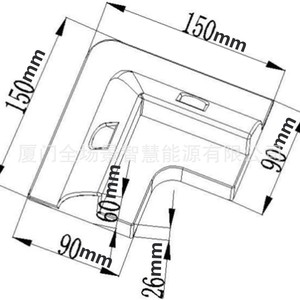Solar Mounting <b>Bracket</b> Abs Plastic <b>Black</b> For Caravan Yacht 4 Pc Set - Product Image 5