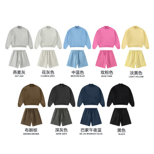 Sweat-shirt à col semi-montant en molleton épais et lavé, coupe ample, style streetwear pour jeunes hommes, marque LS Fashion - Product Image 5