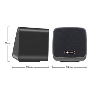 New USB Mini Wired <strong>Desktop</strong> <strong>Small</strong> Speaker Portable <strong>Computer</strong> 2.0 Laptop Stereo Fabrics Speaker - Product Image 6