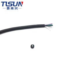 Livraison rapide 5X14AWG STOOW Wire Noyau de cuivre PVC Veste Brin Livraison rapide Prix commercial