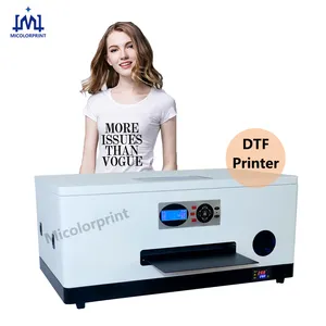 Micolorprint T-shirt Transfer Dtf Printer A3 Desktop Dtf Printer Xp 600 Hoofden