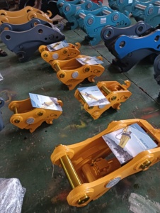 Acoplador Hidráulico de Servicio Pesado de Acoplamiento Rápido para Excavadoras de 17-22 Toneladas, Acoplador de Accesorios OEM para Excavadora - Product Image 6