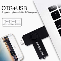 Usb 3.0 kapasitas penuh, Flash Drive Tipe C 8 Gb 16gb 32gb 64gb 128gb dengan LOGO kustom murah