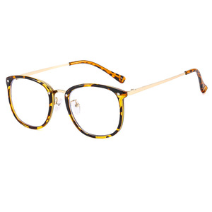 Unisex Rectangle <b>Eyeglasses</b> <b>Frames</b> Full Rim PC Lens Anti Blue Light Blocking Glasses For Daily Wear - Product Image 3