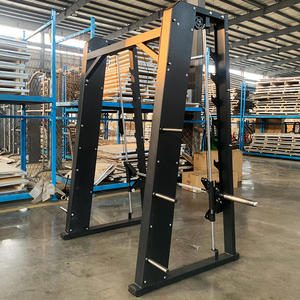 Máquina Smith Profesional con Guía Lineal, Equipo Estable para Levantamiento <span class=keywords><strong>de</strong></span> Pesas, Máquina <span class=keywords><strong>de</strong></span> Entrenamiento <span class=keywords><strong>de</strong></span> Cuerpo Completo para Fisicoculturismo - Product Image 5