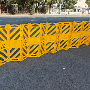 Barricadas expandibles móviles Seguridad Plástico Plegable Valla portátil Almacén Protección en el lugar de trabajo Barrera de control de multitudes - Product Image 4