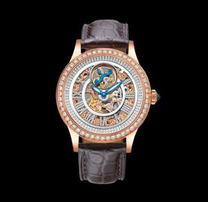 Jingzhanyi reloj de oro de fabricación de fábrica de oro blanco de 18K con incrustaciones de diamante reloj de la marca de fabricación ver personalización - Product Image 5