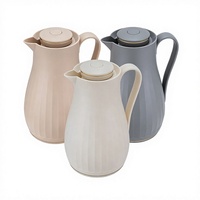 Bouilloire isotherme en acier inoxydable de haute qualité avec poignée, design portable, capacité 1-2L, idéale pour la maison et les cadeaux d'affaires
