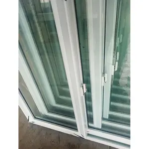 PVC Windows Price UPVC Double Glass Slide Window