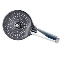 Pommeau de Douche Portable Micro Nano Bulles 3 Modes de Jet 1/2 Pouce SUS304 ABS pour Gaz et Liquide BriskSpring