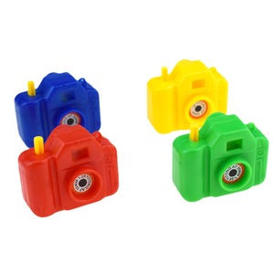 Kamera hewan plastik Mini penonton kamera klik dengan gambar hewan mainan kamera kecil murah untuk kapsul penjual 2 inci - Product Image 4