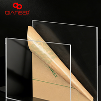 Feuille acrylique transparente 4x8 pieds 1220x2440 mm Épaisseur personnalisée Feuille diffuseur de lumière acrylique Feuille acrylique pour découpe laser