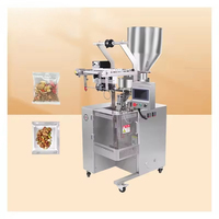 Machine de remplissage et de pesage automatique multifonctionnelle pour poudres, granulés, haricots, céréales et amandes, avec scellage sur 3 côtés et scellage dorsal