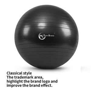 Pelota de PVC personalizable para Yoga Fitness, pelota inflable de masaje Morning Glory para mujeres embarazadas, venta al por mayor para ejercicio de Yoga - Product Image 6