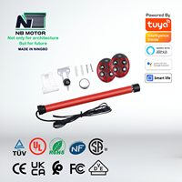 Motor NB Reroad Electric DC 12V 24V Motor de persiana enrollable tubular moderno para toldo de hotel/pantalla/cortina carga máxima 3000kg