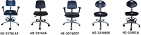 Chaise de laboratoire en mousse PU antistatique réglable avec cadre en acier Bureau industriel compétitif Chaise antitsatique pour salle blanche ESD