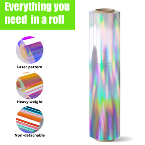 Holographic cầu vồng phản chiếu PVC Vinyl phim - Product Image 2