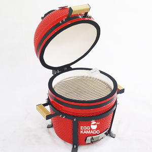 Parrilla Kamado de Cerámica de 16 Pulgadas para Horno y Ahumador, para Cocina Exterior, Pizza, Repostería y Jardín, Venta al por Mayor OEM - Product Image 3