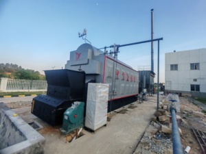 Caldera de Vapor de Cadena de Materiales Zhongfei, Diseño Multicombustible, Ahorro de Energía y Respetuosa con el Medio Ambiente - Biomasa, Carbón - Madera, 2-20 Toneladas - Product Image 3