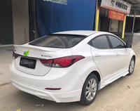 Kit carrosserie pour Hyundai Elantra 2013-2016 : Lame avant style A, pare-chocs, lame arrière, jupes latérales SDB