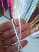 Machine à tricoter en fil de plumes pour la fabrication d'étoles de mode