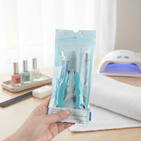 200 pièces/boîte Sachets de stérilisation autoclavables à triple bande de scellage, certifiés CE, qualité médicale, avec indicateur bleu