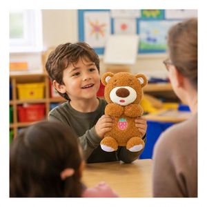 Nouvelle conception Ours en peluche IA avec fonction de dialogue chatbot, rechargeable, pour raconter des histoires, cadeau de détail pour enfants - Product Image 5