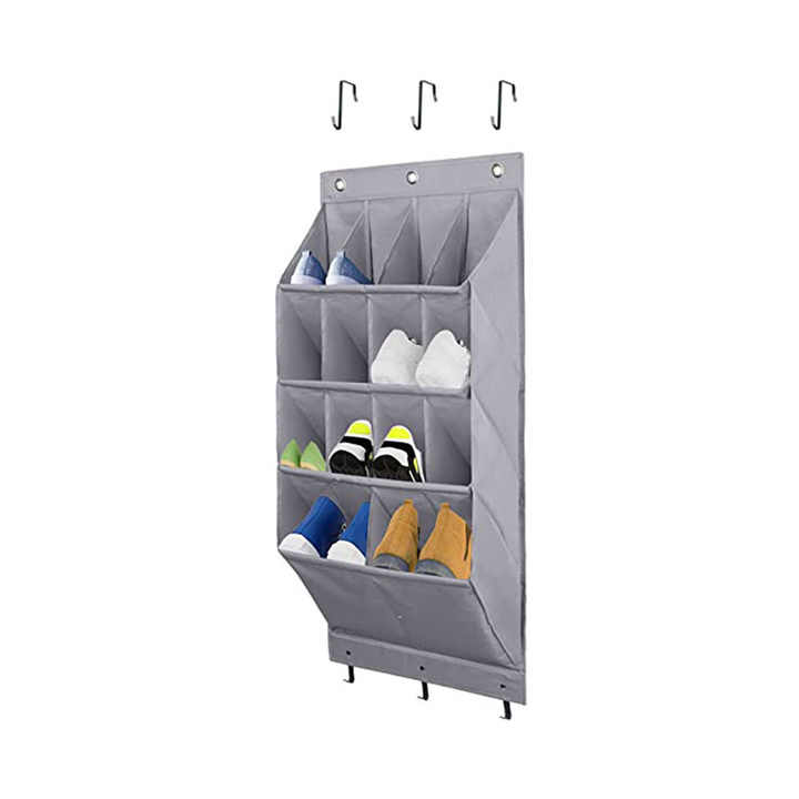 Door Hanging Shoe Bag Plastic Shoe Rack Over The Door Over