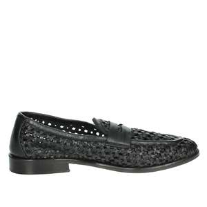 Mocasines de Cuero Negro para Hombre Veni DP009, Zapatos Planos Tipo Loafer - Product Image 4