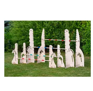 Hobby Horse Obstacle Agilité <span class=keywords><strong>Hobbyhorse</strong></span> Sauts Jardin Saut Activité Haies Barrière Pour Sauter - Product Image 2