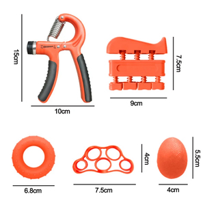 Juego <span class=keywords><strong>de</strong></span> pinzas <span class=keywords><strong>de</strong></span> mano, entrenador <span class=keywords><strong>de</strong></span> fuerza, entrenador <span class=keywords><strong>de</strong></span> fortalecimiento <span class=keywords><strong>de</strong></span> dedos, Kit <span class=keywords><strong>de</strong></span> entrenamiento, 5 paquetes, resistencia ajustable, <span class=keywords><strong>fortalecedor</strong></span> <span class=keywords><strong>de</strong></span> <span class=keywords><strong>agarre</strong></span> <span class=keywords><strong>de</strong></span> mano - Product Image 2