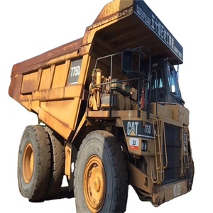 原装猫二手自卸车6轮775d日本制造大卡车