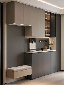 Muebles de Entrada Sencillos Personalizados de Fábrica, Zapateros, Gabinetes de Almacenamiento con Cajones para una Organización Práctica del Hogar - Product Image 6