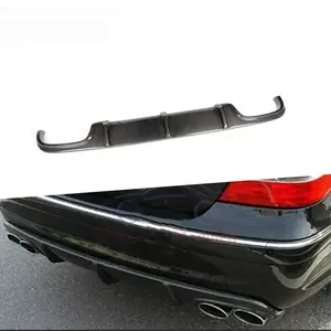 Automóvil de fibra de carbono tope posterior labio aletas Spoiler difusor para Mercedes Benz Clase E W211 E63 2004-2009