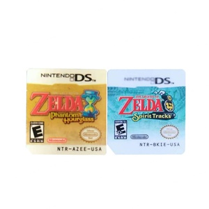 Autocollants pour cartouche de jeu Zolda Phantom Hourglass Pets Spirit Tracks pour NDS - Product Image 1