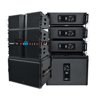 Système de sonorisation actif amplifié 1000W avec amplificateur intégré pour enceintes Line Array